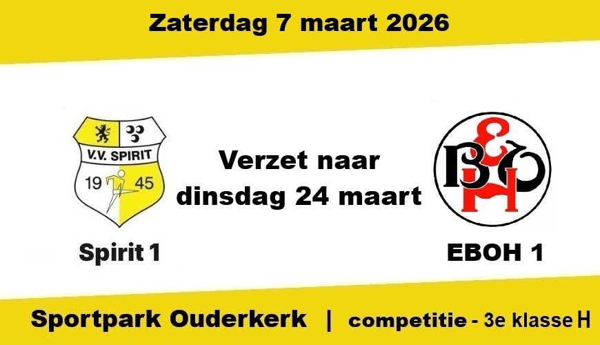 Spirit virtueel naast Hardinxveld na puntenverlies koploper