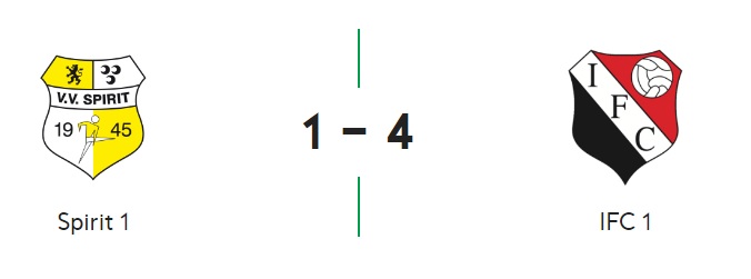 Gehavend Spirit op eigen veld onderuit tegen IFC: 1-4