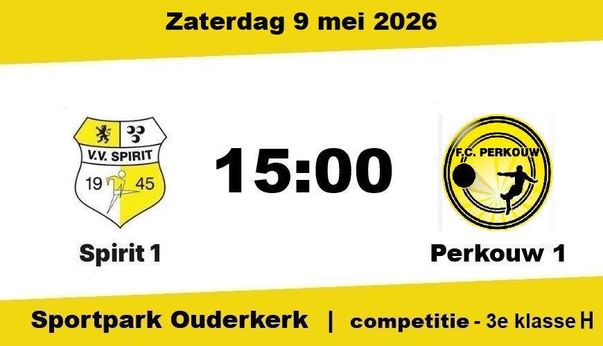 Spirit – Perkouw: meer dan zomaar een derby