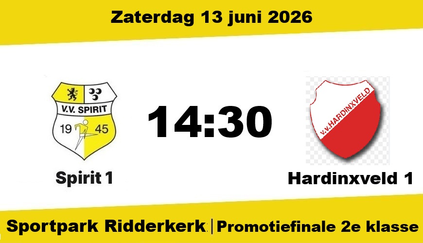 Voorbeschouwing: Finale nacompetitie voor promotie naar de 2e klasse