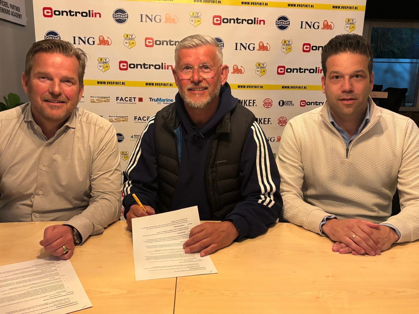Marc Bos-Rongen nieuwe Hoofd Jeugdopleiding vv Spirit