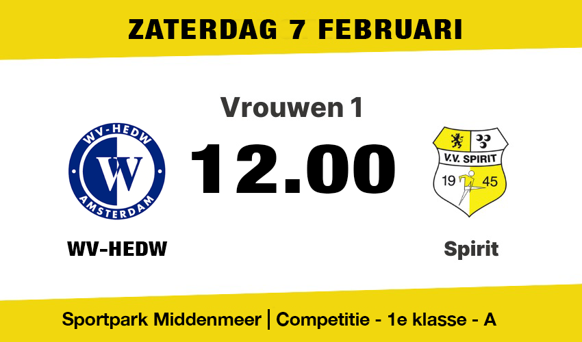 Spirit gaat naar Amsterdam