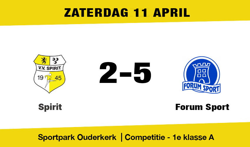 Spirit trekt uiteindelijk aan het kortste eind