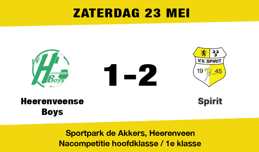 Sterke start van de nacompetitie