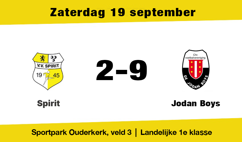 Spirit zakt door het ijs in de 2e helft