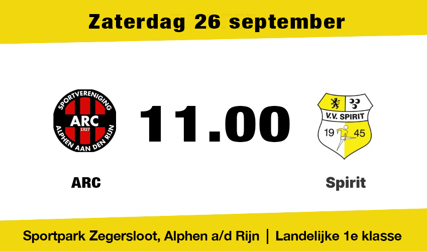 Spirit VR1 op zoek naar eerste punten tegen ARC