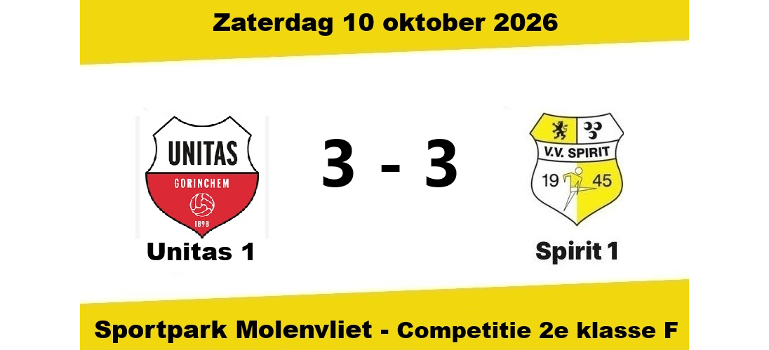 Spirit knokt zich terug, maar ziet overwinning in slotfase uit handen glippen